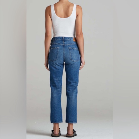 Edwin Anthropologie Kali Ankle Vintage Straight in Wipeout Size 30 - Picture 2 of 10